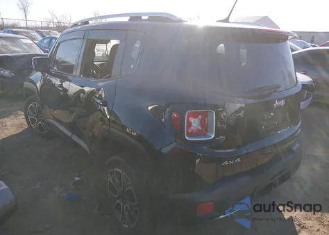 2017 Jeep Renegade Limited 4X4 из США, поврежденный, VIN ZACCJBDB9HPE52231